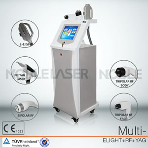 E-light RF Nd:YAG Laser Beauty Machine